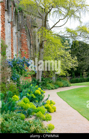 Des Bischofs Palastgärten in Wells, Somerset Stockfoto