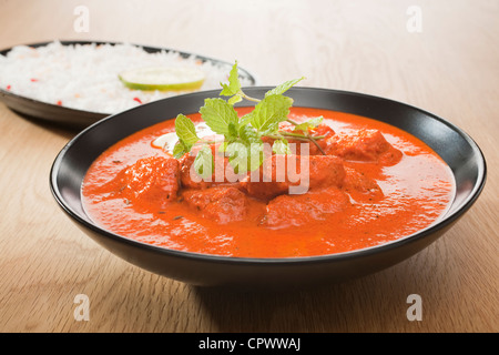 Chicken Tikka masala Stockfoto