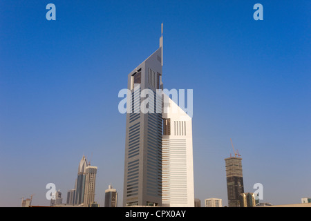 Emirat Twin Towers, Dubai, Vereinigte Arabische Emirate Stockfoto