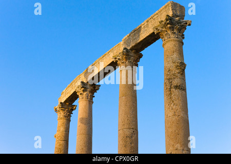 Antike Ruinen Jerash, Amman, Jordanien Stockfoto
