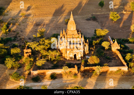 Myanmar Burma Mandalay Abteilung Bagan Pagan Old Bagan archäologische Stätte mit Hunderten von Pagoden Stupas zwischen 10. gebaut Stockfoto