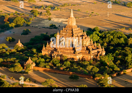 Myanmar Burma Mandalay Abteilung Bagan Pagan Old Bagan archäologische Stätte mit Hunderten von Pagoden Stupas zwischen 10. gebaut Stockfoto