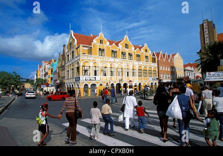 Niederländischen Antillen, Curacao-Insel, Stadt Willemstad Stockfoto