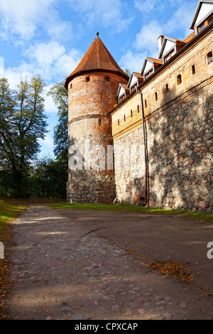 Burg in Bytow, Polen Stockfoto