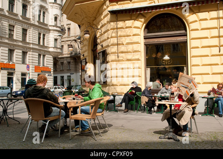 Österreich, Wien, Sperl Cafe, 11 Gumpendorferstrasse Stockfoto