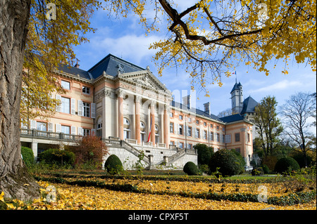 Frankreich, Savoyen, Chambery, Schloss der Herzöge von Savoyen (Château des Ducs de Savoie) und der Präfektur Stockfoto