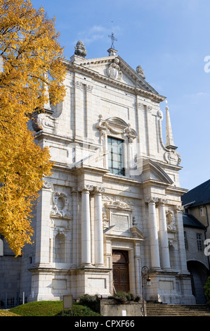 Frankreich, Savoyen, Chambery, Schloss der Herzöge von Savoyen (Château des Ducs de Savoie), die Sainte Chapelle Stockfoto