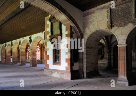 Schweiz, Basel, die Kathedrale, Kreuzgang Stockfoto