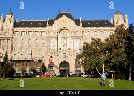 Ungarn, Budapest, der Gresham Palast, Jugendstil von 1907, umgebaut heute Hotel, das Gresham Palace Stockfoto