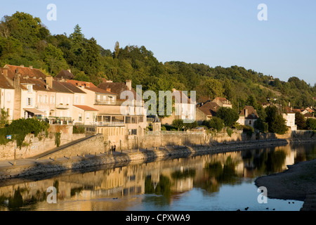 Frankreich, Dordogne, Perigord Noir, Le Bugue, Dorf an den Ufern der Vézère Fluss Stockfoto