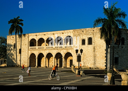 Dominikanische Republik Distrito Federal Provinz Santo Domingo Altstadt Weltkulturerbe von UNESCO Alcazar de Don Stockfoto