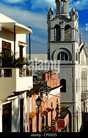 Dominikanische Republik Distrito Federal Provinz Santo Domingo als Weltkulturerbe der UNESCO Stadtzentrum mit kolonialen aufgeführt Stockfoto