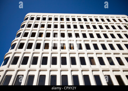 Ein 1960 konkrete high-Rise Bürohaus auf Euston Road, London, UK. Stockfoto