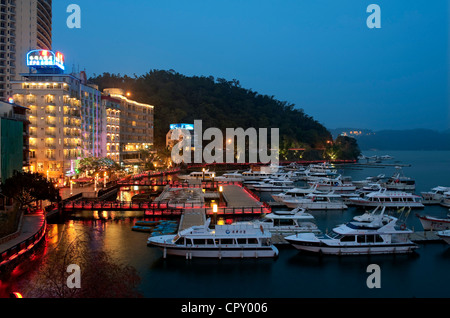 Taiwan, Nantou Bezirk, Sun Moon Lake Region, Shuishe Dorf Stockfoto