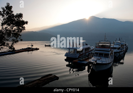 Taiwan, Nantou Bezirk, Moon Sun Lake Region Stockfoto