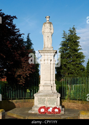 Ersten Weltkrieg-Denkmal in Elworth Sandbach Cheshire UK Stockfoto