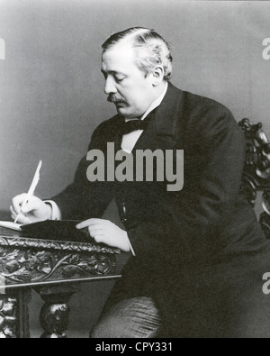 EVELYN BARING, Ist Earl of Cromer (1841-1917) British Colonial Administrator über 1885 Stockfoto