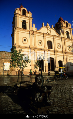 Kuba Camaguey Provinz Camagüey historische Zentrum von Camagüey Weltkulturerbe von UNESCO Camaguey Del Carmen Church auf Stockfoto