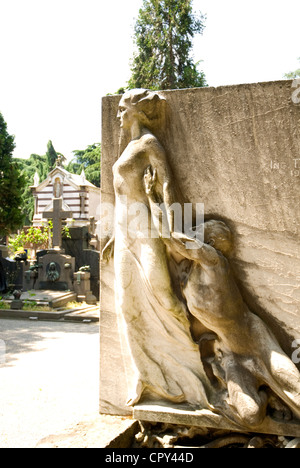 Cimitero Monumentale, Mailand, Italien (Monumentalfriedhof) Stockfoto