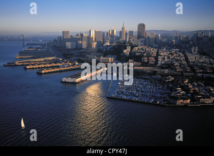 USA, California, San Francisco, die Stadt (Luftbild) Stockfoto