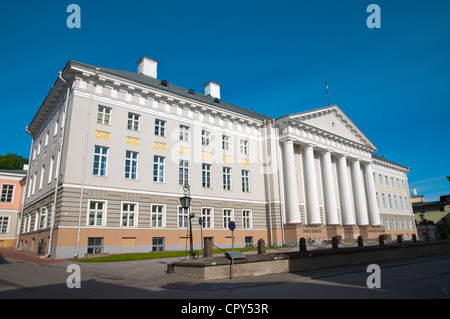 Ülikool der Universität Hauptgebäude Tartu Estland baltischen Staaten Europas Stockfoto