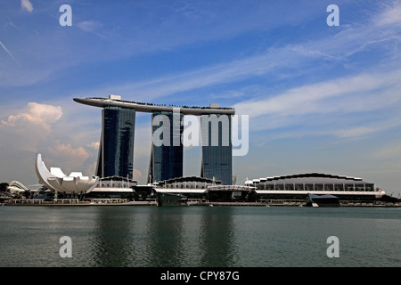 Marina Sands Casino, Singapur Stockfoto