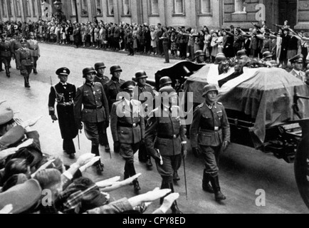 Heydrich, Reinhard, 7.3.1904/05 - 4.6.1942, deutscher NS-Funktionär, seine Beerdigung, Berlin, 9.6.1942, Stockfoto