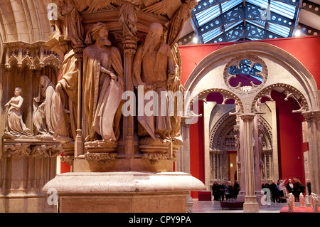 Frankreich, Paris, Palais Chaillot, Cite de l et du Patrimoine (Stadt der Architektur und Erbe), die Würfe Galerie Stockfoto