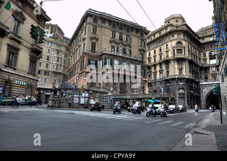 Genua, Ligurien, Italien Stockfoto