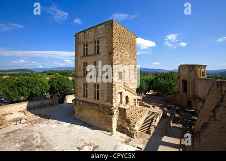 Frankreich, Vaucluse, Lubéron, La Tour d'Aigues, die Burg Stockfoto