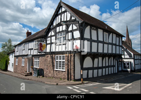 Die "Red Lion", Weobley Herefordshire Stockfoto