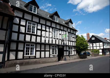 Das Einhorn Weobly, Herefordshire Stockfoto