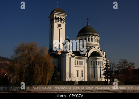 Orthodoxe Kathedrale der Heiligen Dreifaltigkeit, Sighisoara, Rumänien Stockfoto