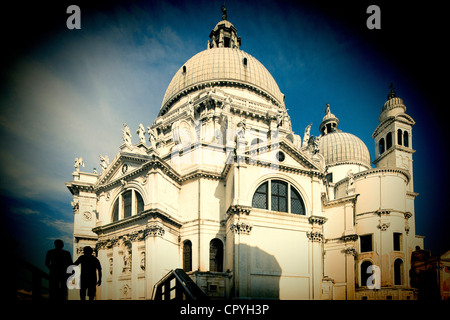 La Salute Basilica, Venedig, Italien Stockfoto