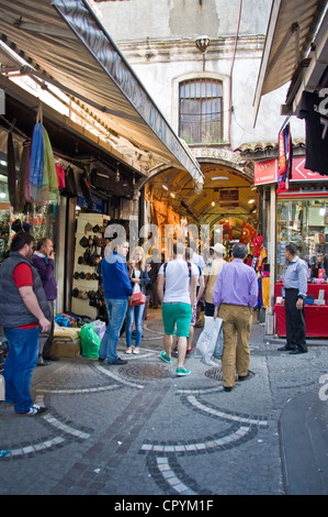 Eintrag auf dem großen Basar in Istanbul - Türkei Stockfoto