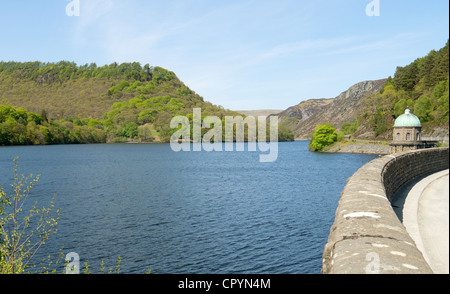 Garreg Ddu Reservoir, Elan-Tal, Powys, Wales UK. Stockfoto