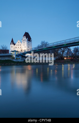 Neues Schloss, Ingolstadt an der Donau, Ingolstadt, Bayern, Deutschland, Europa Stockfoto