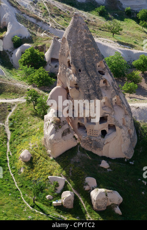 Rock Wohnung, uchisar, Kappadokien, Türkei Stockfoto