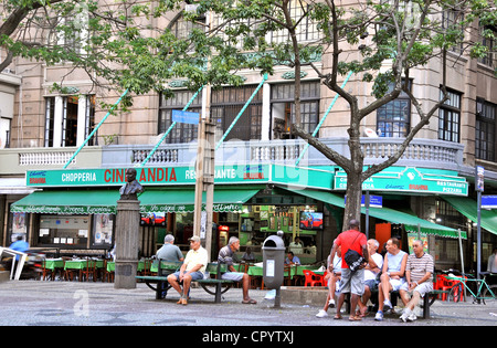 Cinelandia Café Restaurant Rio De Janeiro Brasilien Südamerika Stockfoto