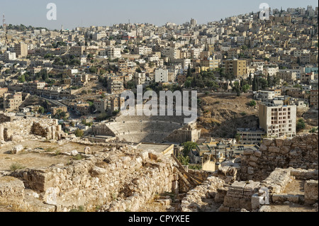 Amman, der Hauptstadt des Haschemitischen Königreichs Jordanien, Naher Osten, Asien Stockfoto