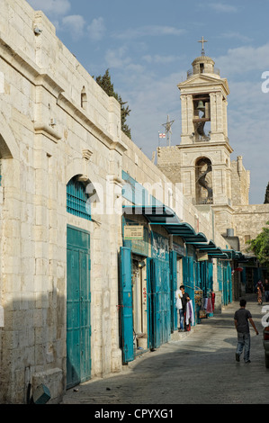 Die Geburtskirche Jesu in Bethlehem, Israel, Nahost Stockfoto