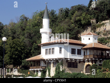 Bulgarien, Schwarzes Meer, Balchik, Palast der Königin Marie Stockfoto