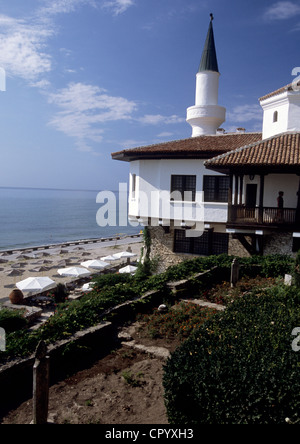 Bulgarien, Schwarzes Meer, Balchik, Palast der Princesse Marie Stockfoto