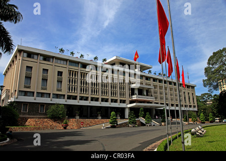 Palast der Wiedervereinigung, Ho-Chi-Minh-Stadt, Vietnam Stockfoto