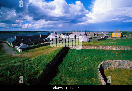 Kanada, Nova Scotia, Acadia, Louisbourg Stockfoto