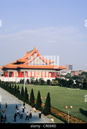 Chiang Kai Shek Memorial. Kung-Fu. Taiwan. Taipei. Stockfoto