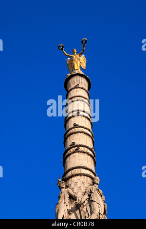 Frankreich, Paris, Place du Châtelet, Palmier Brunnen Stockfoto