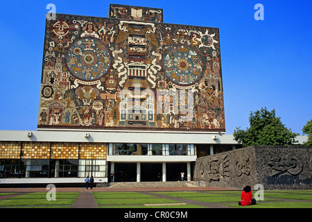 Mexico Bundesdistrikt Mexico City Campus der Universidad Nacional Autónoma de México UNAM Weltkulturerbe von der UNESCO Stockfoto