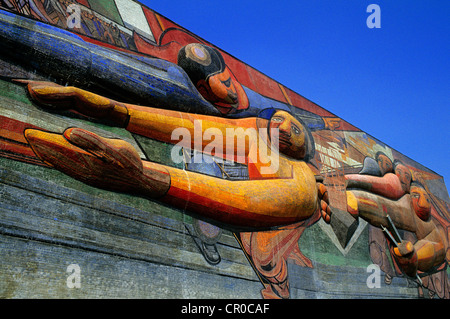 Mexico Bundesdistrikt Mexico City Campus der Universidad Nacional Autónoma de México UNAM Weltkulturerbe von der UNESCO Stockfoto