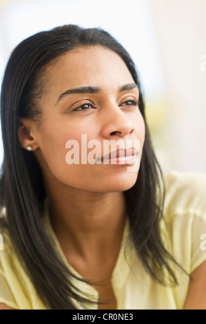 USA, New Jersey, Jersey City, Portrait Frau Stockfoto